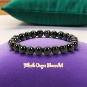 Black Onyx Bracelet_1 at astrovibrance.com