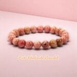 Pink Rhodonite Bracelet at astrovibrance.com