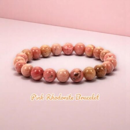 Pink Rhodonite Bracelet at astrovibrance.com