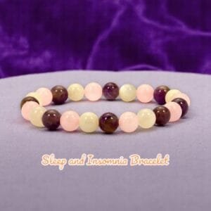 Sleep and Insomnia Bracelet at astrovibrance.com