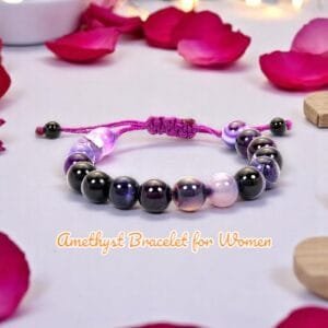 amethyst bracelet for women at astrovibrance.com