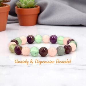 anxiety and depression bracelet at astrovibrance.com