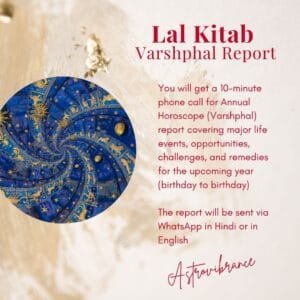 Lal Kitab Varshphal Report