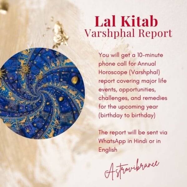 Lal Kitab Varshphal Report