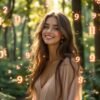 a happy woman after numerology consultation